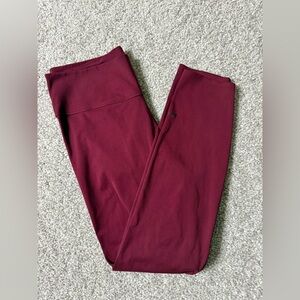 Burgundy Nike Dri-Fit Women’s Leggings – Rich Wine Color
